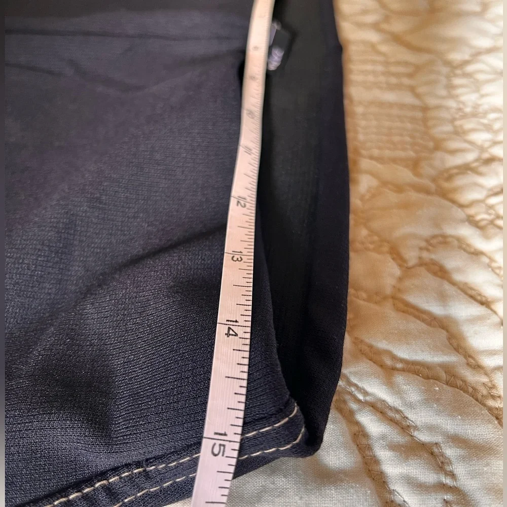 NWT  Zara W/B black straight leg pant - Picture 5 of 6